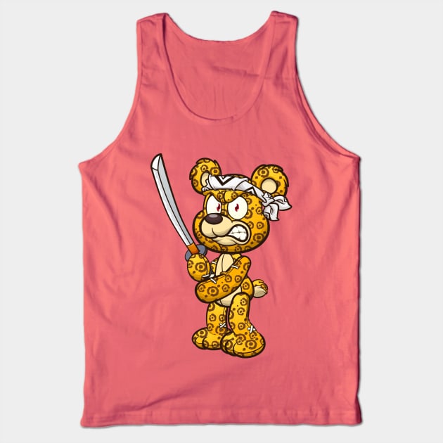 Jaguar Bear Tank Top by memoangeles